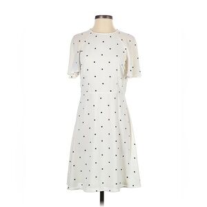 H&M polka dot black and white dress